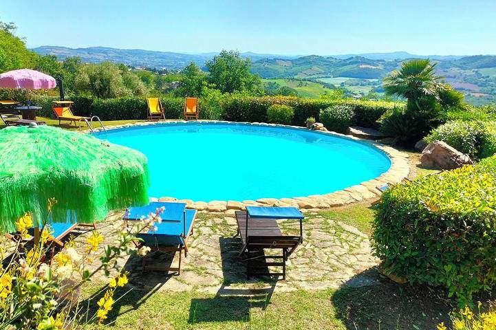 Ferienwohnung für 4 Personen, mit Pool und Garten - 1