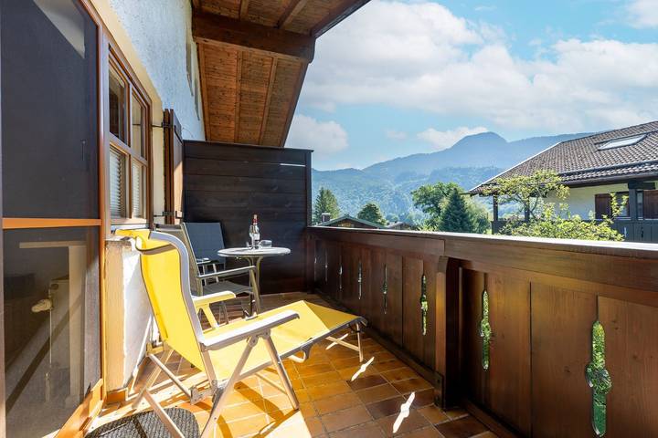 Ferienwohnung für 3 Personen, mit Balkon und Sauna