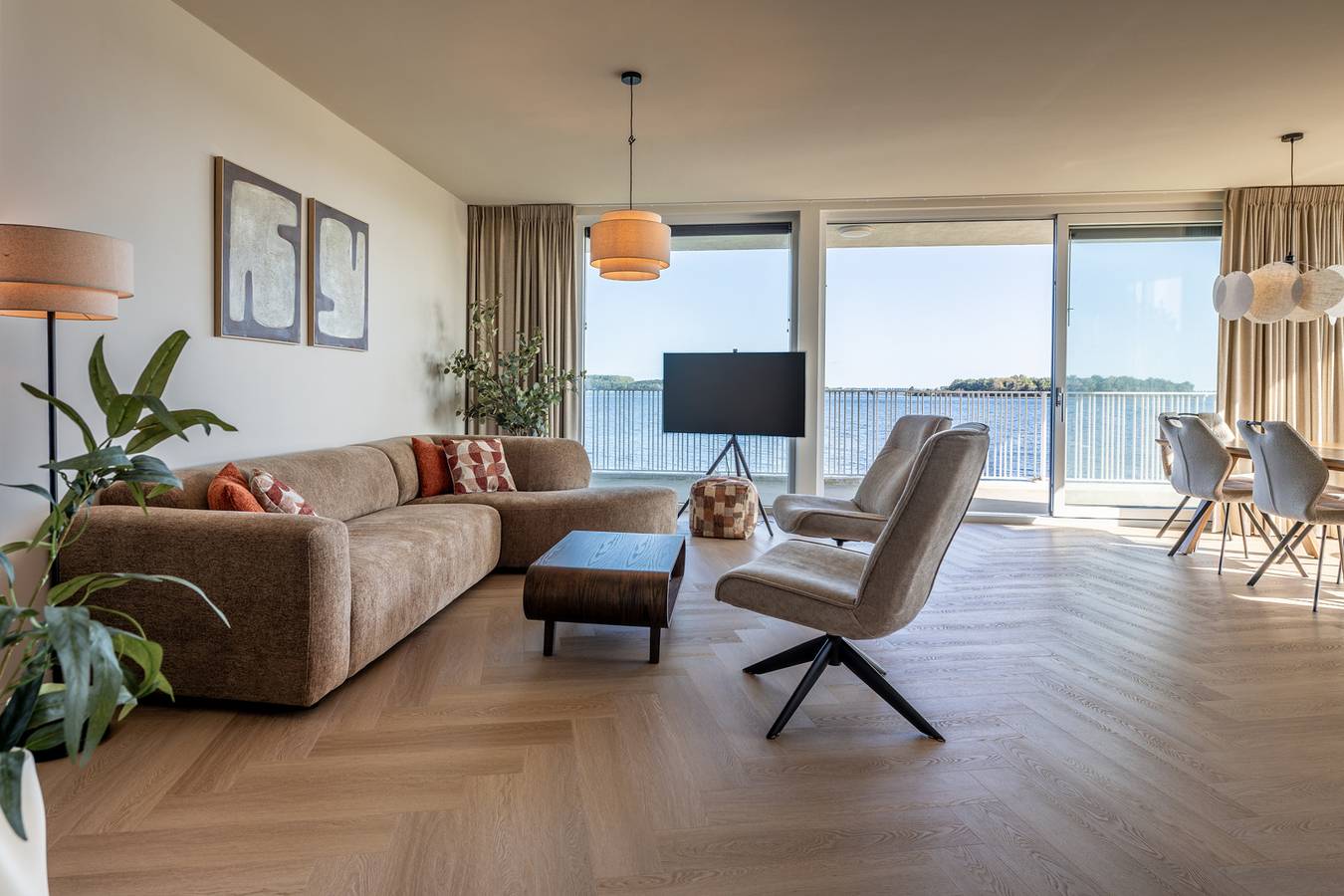 Ferienhaus für 6 Personen mit Balkon in Arnemuiden, Niederländische Nordsee