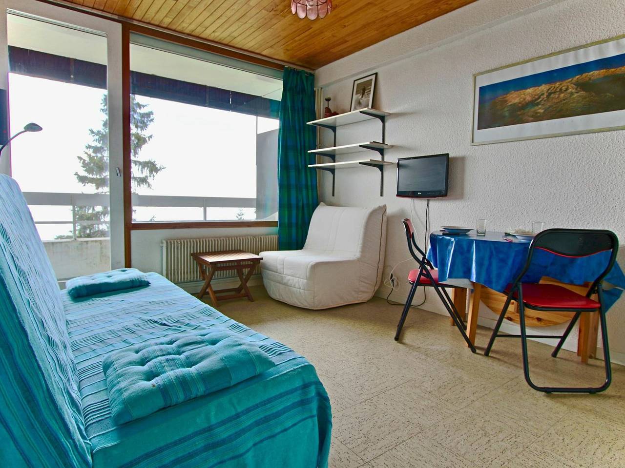Studio entier, Studio 3 places au pied des pistes, animaux acceptés in Chamrousse, Parc national des Écrins