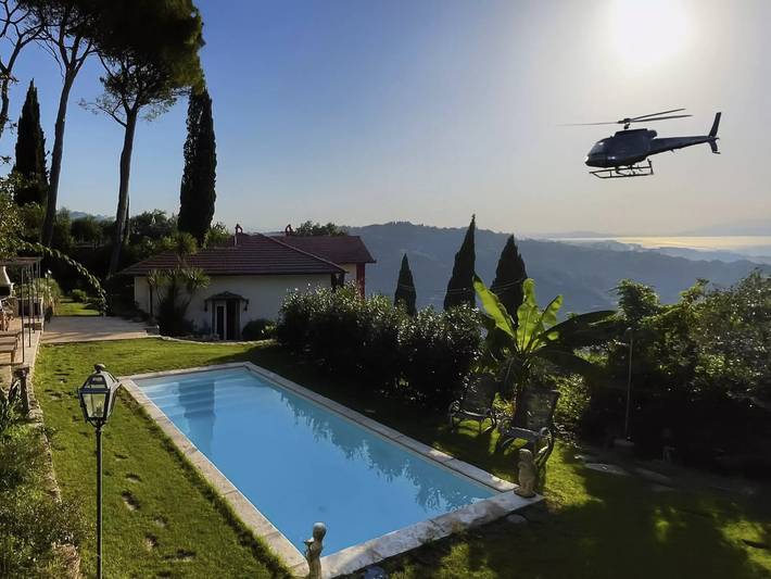 Villa pour 8 personnes, avec piscine et jardin à La Spezia