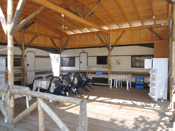 Camping voor 4 personen, with Balkon and Terras as well as Tuin in Chalkidiki
