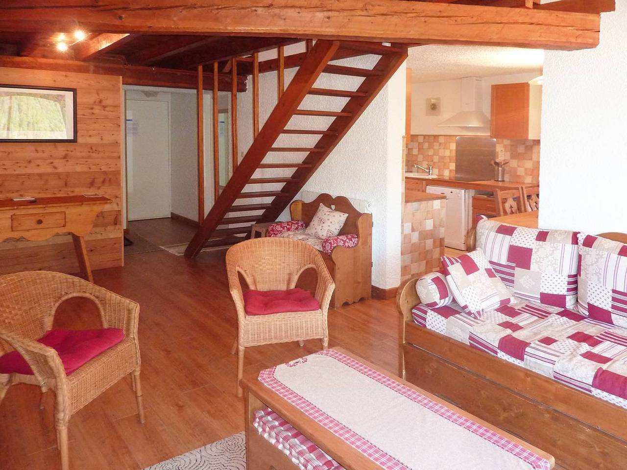 Geheel vakantieappartement, Vakantieappartement voor 8 personen met balkon in Les Orres, Écrins Nationaal Park