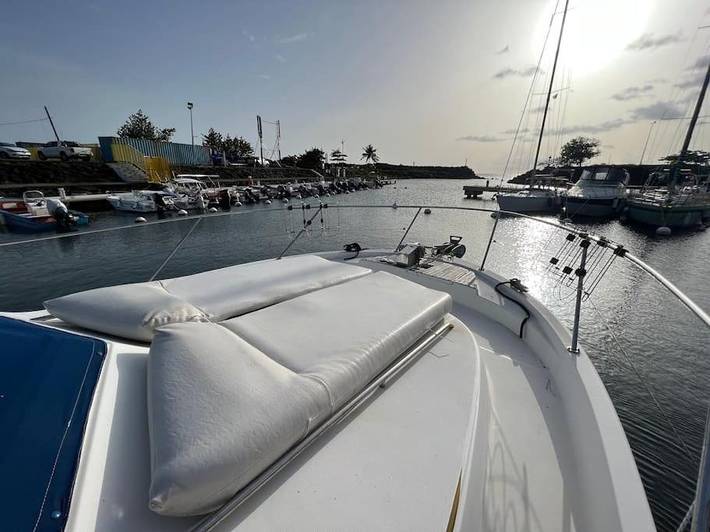 Bateau pour 2 personnes, avec vue en Guadeloupe