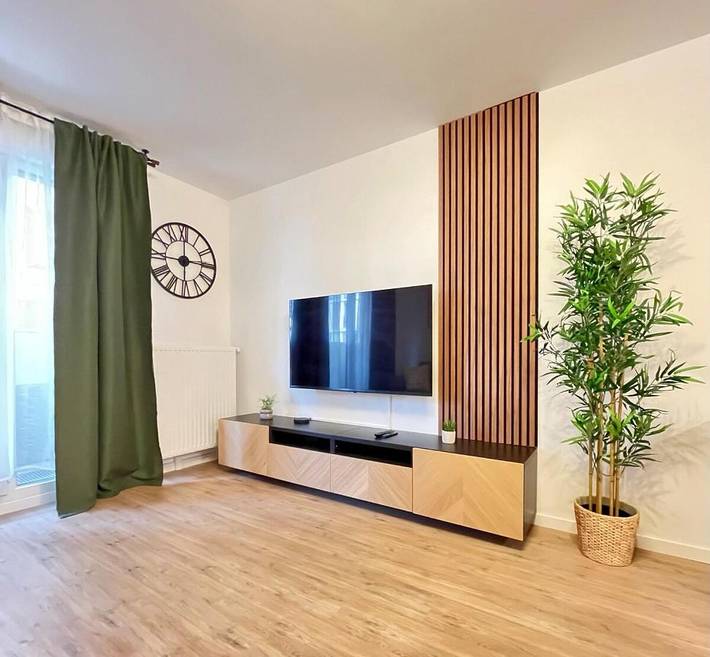 Gîte pour 6 personnes, avec balcon à Lognes - 4