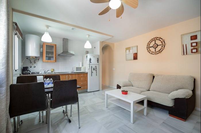 Ganze Ferienwohnung, Ferienwohnung für 4 Personen mit Meerblick in Playa de la Costilla (Rota), Rota