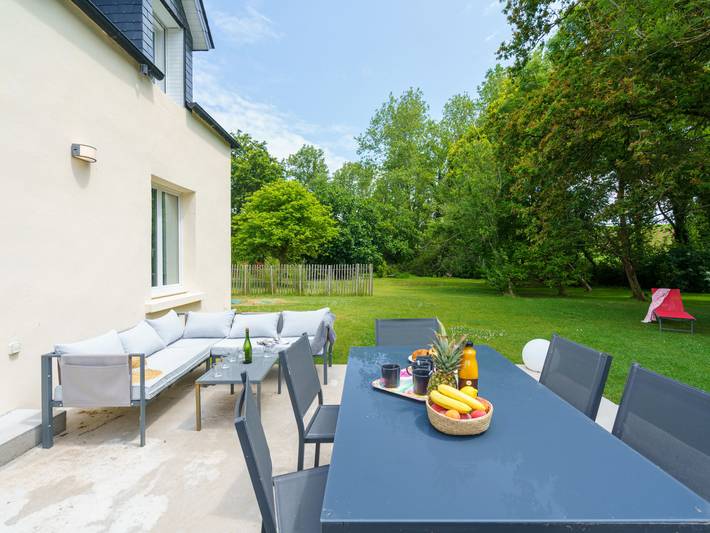 Location de vacances pour 5 personnes, avec terrasse et jardin à Plovan - 4