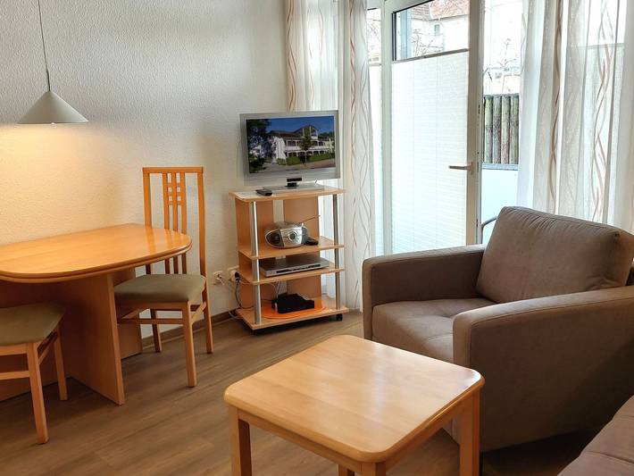 Ferienwohnung für 2 Personen, mit Balkon in Binz