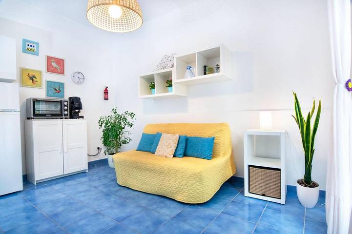 Ferienwohnung für 3 Personen, mit Balkon und Terrasse sowie Ausblick