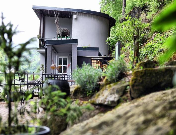 Ferienhaus für 6 Personen, mit Ausblick und Garten