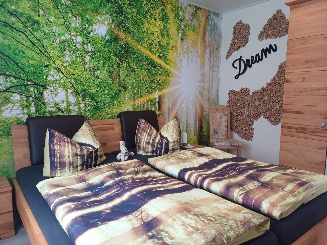 Ganze Wohnung, Ferienwohnung Nr. 2 mit Wlan und Panorama – Terrasse für 2 Personen. in Altenau, Harzvorland