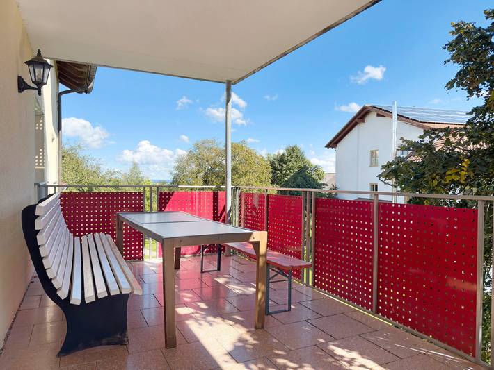 Ferienwohnung für 12 Personen, mit Sauna und Kinderpool sowie Garten, kinderfreundlich in Deggenhausertal