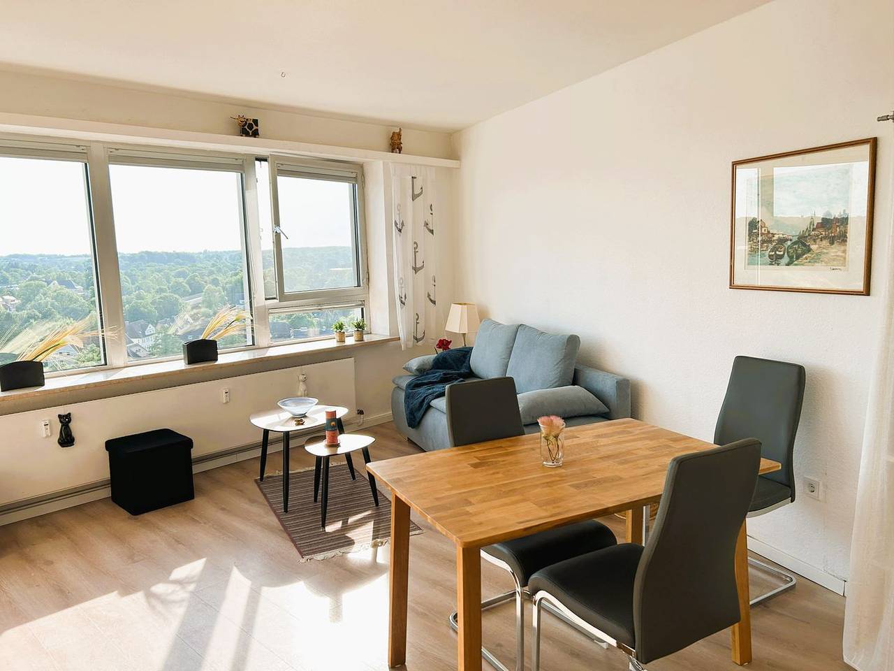 Ganze Wohnung, Sea View 13.09 - 13. Stock, im Wikingturm, Schleiblick in Schleswig, Schleswig & Umgebung