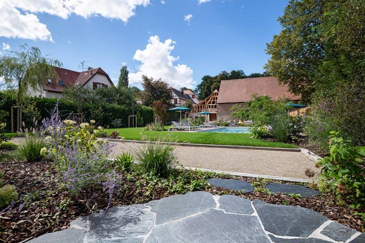Ferienhaus für 16 Personen, mit Garten und Balkon sowie Pool, kinderfreundlich im Elsass - 4
