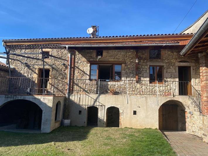Maison de vacances pour 14 personnes, avec vue ainsi que terrasse et piscine