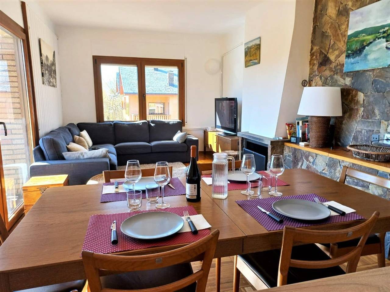 Apartamento vacacional entero, Apartamento 4 hab. Piscina, Chimenea, Vistas Cadí, 8 Pax in Llivia, Parque Natural Regional de los Pirineos Catalanes