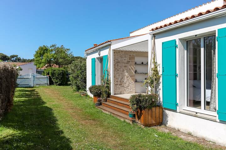 Location de vacances pour 6 personnes, avec jardin, adapté aux familles à Le Grand-Village-Plage