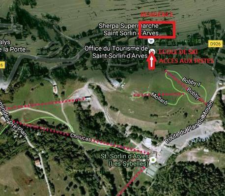 Gîte pour 6 personnes, avec piscine ainsi que terrasse et vue, animaux acceptés dans Office De Tourisme De Saint Sorlin D Arves - 4