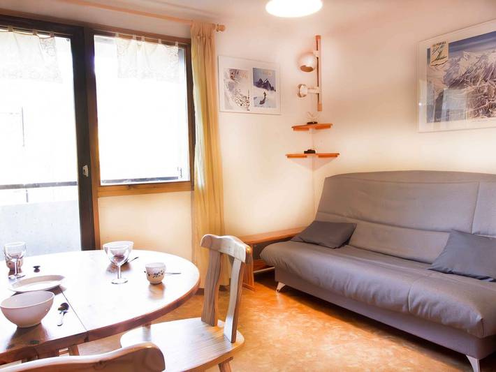 Ganzes Studio, Studio, Haustiere erlaubt - Blick auf Park 4 Pers. in La Norma, Villarodin-Bourget