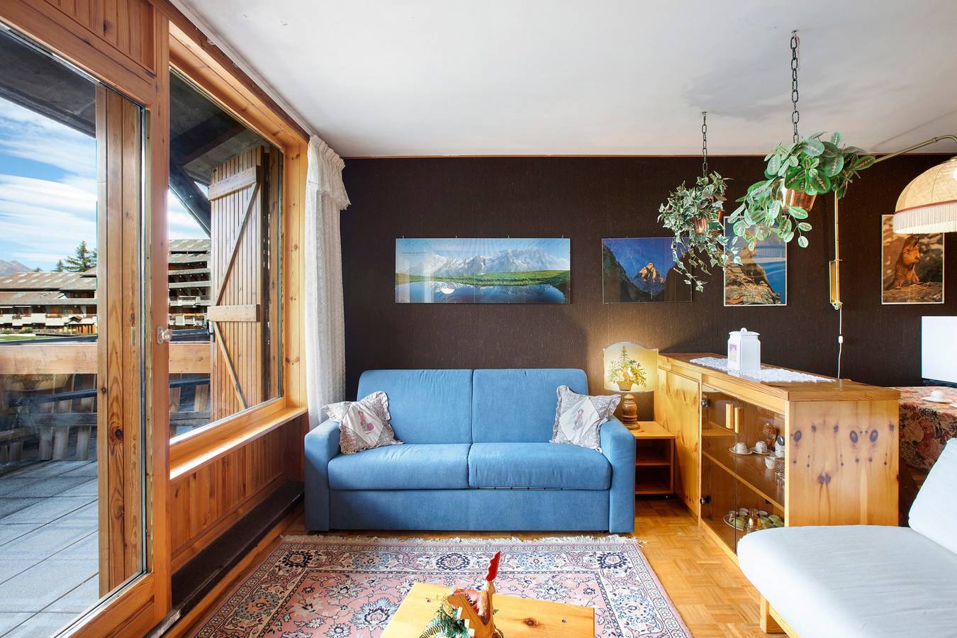 Appartamento intero, Appartamento per vacanze 'Ciel Bleu Pila' con vista sulle montagne, giardino in comune e balcone in Pila (Aosta), Comune di Gressan