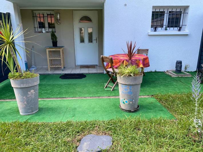 Appartement de vacances pour 3 personnes, avec jardin et terrasse