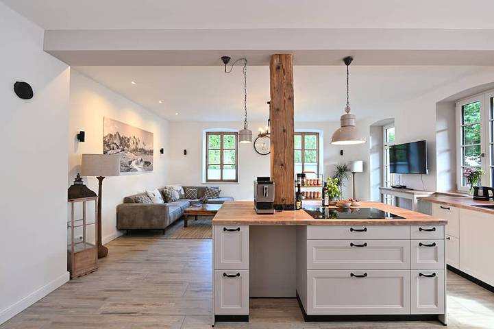 Ferienwohnung für 4 Personen, mit Garten, mit Haustier in Polling