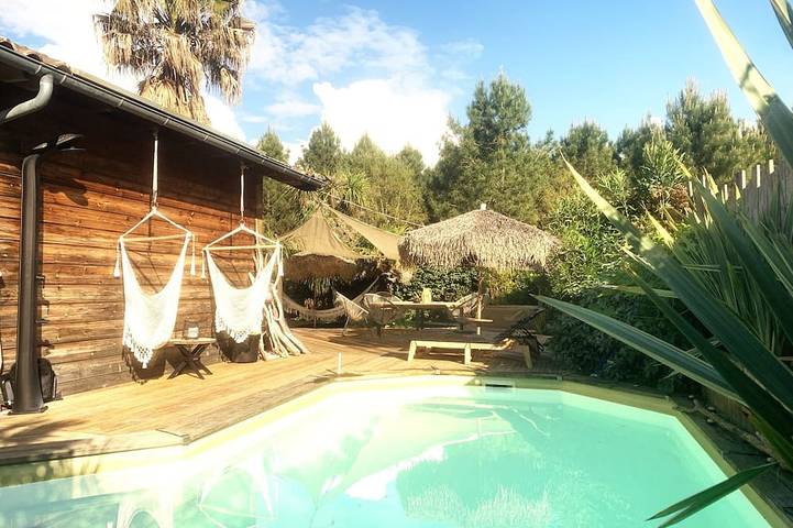Casa de vacaciones para 6 personas, con terraza además de jacuzzi y jardín - 1
