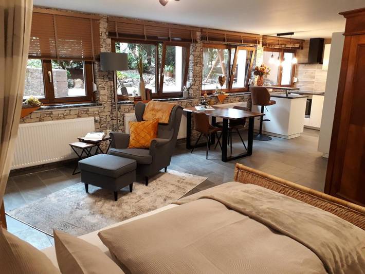 Ferienwohnung für 3 Personen, mit Garten in Mühlheim am Main