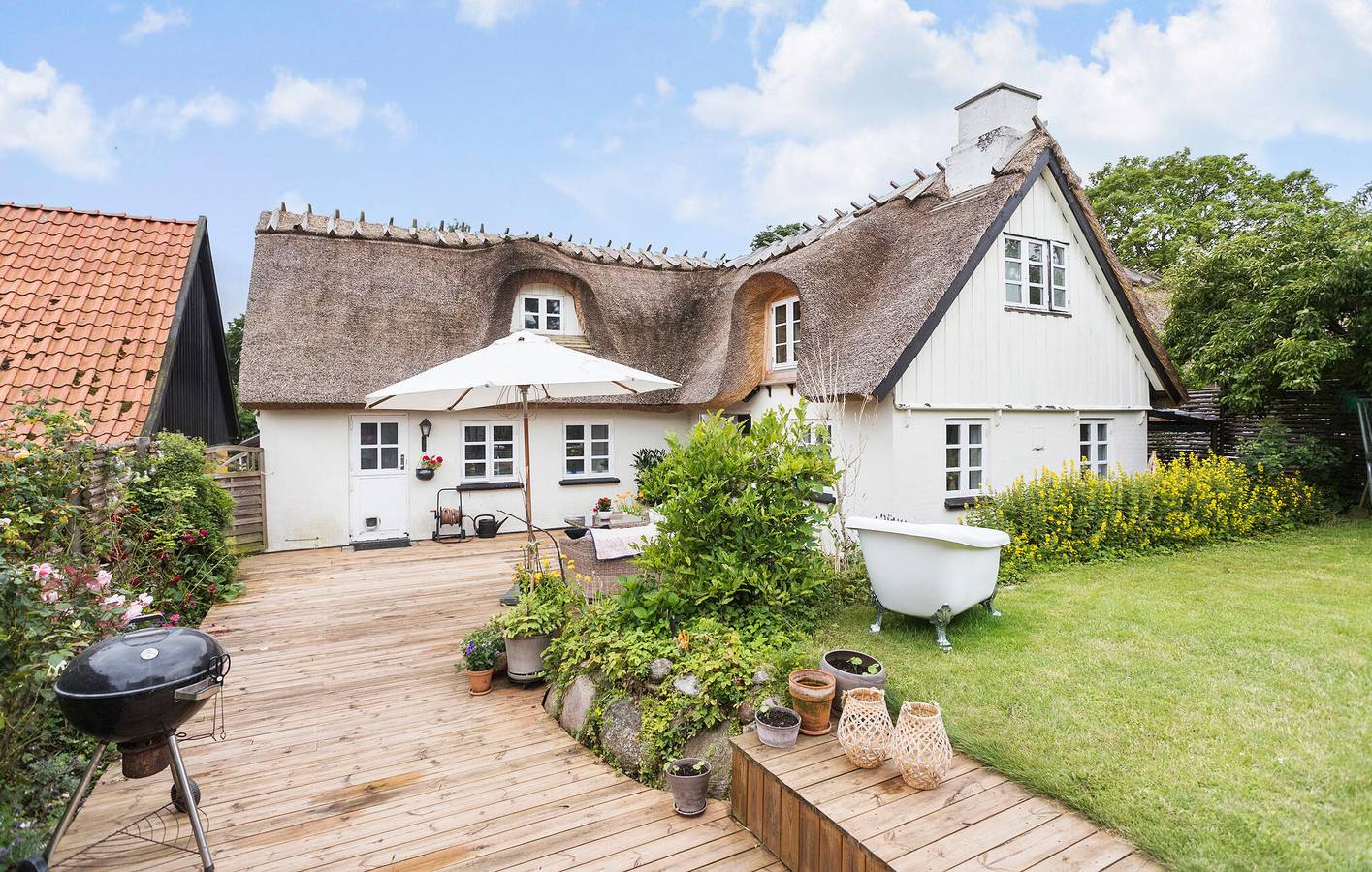 Ferienhaus für 7 Personen mit Terrasse in Roskilde, Nordostseeland