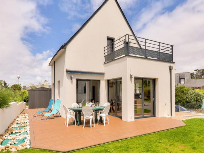 Gîte pour 6 personnes, avec jardin, adapté aux familles dans Plage des Govelins