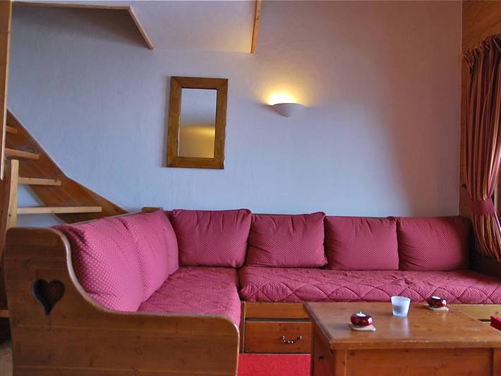 Gîte pour 6 personnes, avec piscine dans Arc 1800 - 2