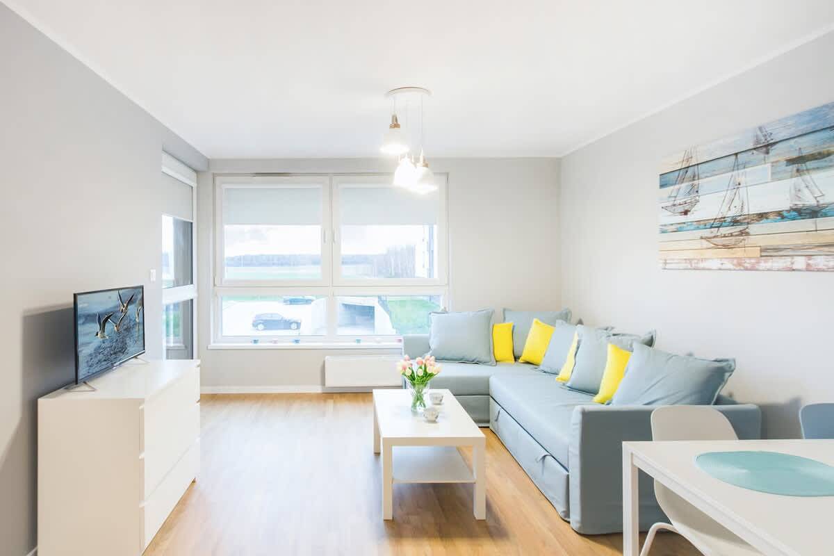 Ganze Wohnung, Ferienwohnung für 4 Personen mit Garten in Zoppot, Dreistadt