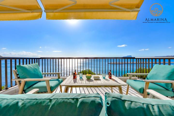 Ferienwohnung für 8 Personen, mit Terrasse und Meerblick in Moraira - 2