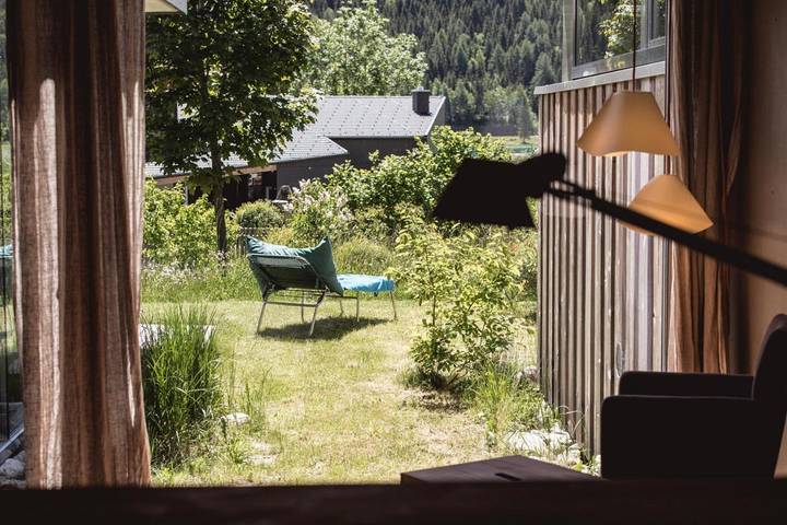 Ferienwohnung für 6 Personen, mit Sauna und Ausblick sowie Seeblick und Garten am Weissensee - 4