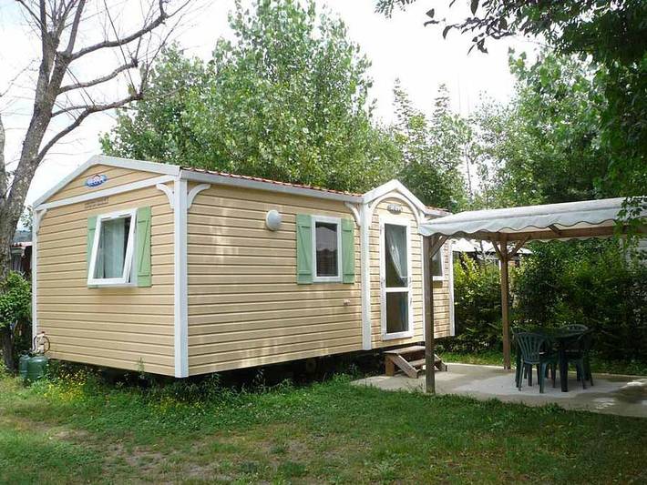 Camping Les Hortensias - Mobilheim 4 personen in Rosières (Ardèche), Parc naturel régional des Monts d'Ardèche