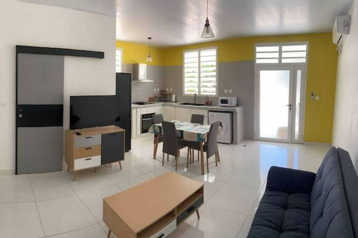 Appartement de vacances pour 4 personnes, avec jardin et terrasse
