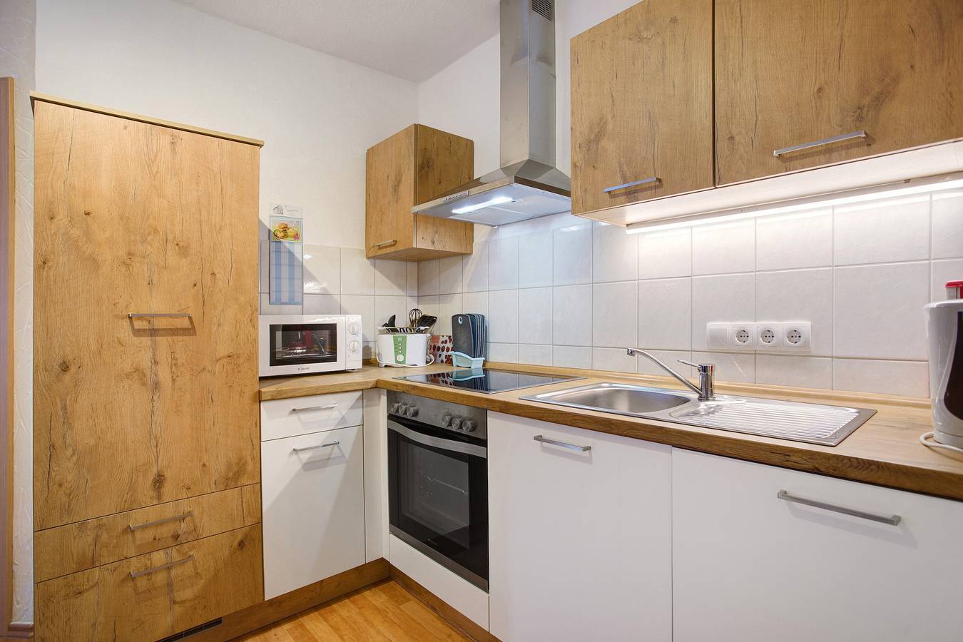 Ganze Wohnung, Ferienwohnung 'Drewitzer See, 40qm' mit Privatterrasse, Gemeinschaftsgarten und Wi-Fi in Malchin, Kummerower See