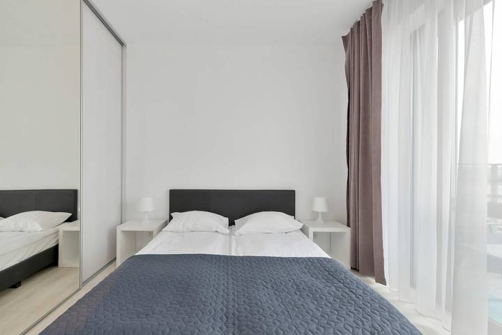 Ganze Wohnung, Ferienwohnung für 9 Personen mit Garten in Leba, Slowinzischer Nationalpark