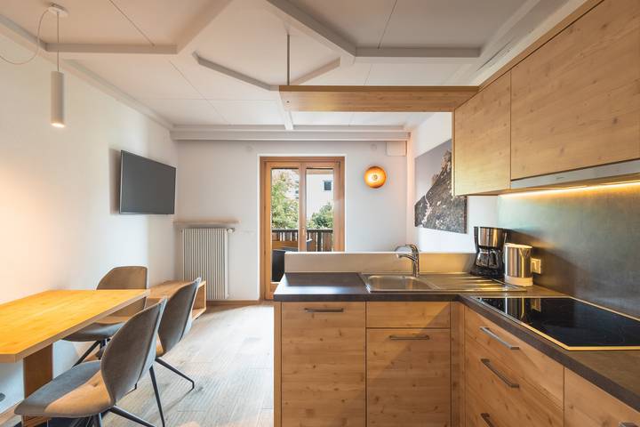 Hel lejlighed, Apartment "Kriendl Nr 2" with Mountain View, Private Terrace & Wi-Fi in Mitterolang - Valdaora di Mezzo, Olang