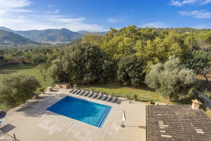 Finca für 12 Personen, mit Balkon und Terrasse sowie Garten in Selva - 2