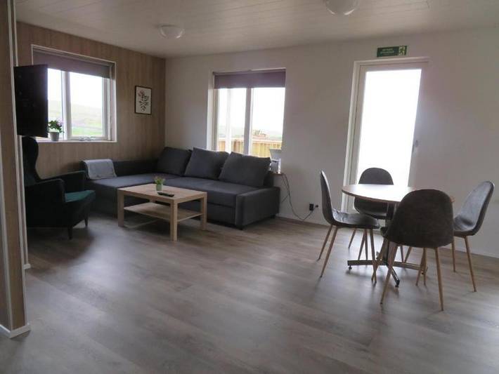 Maison de vacances pour 4 personnes, avec vue et jardin en Islande