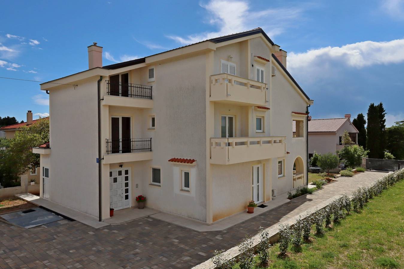Ganze Wohnung, Apartments with parking spaces Punat, Krk - 20553 in Punat, Krk