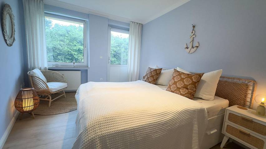 Ferienwohnung für 3 Personen, mit Sauna und Pool sowie Terrasse in Sahlenburg - 2