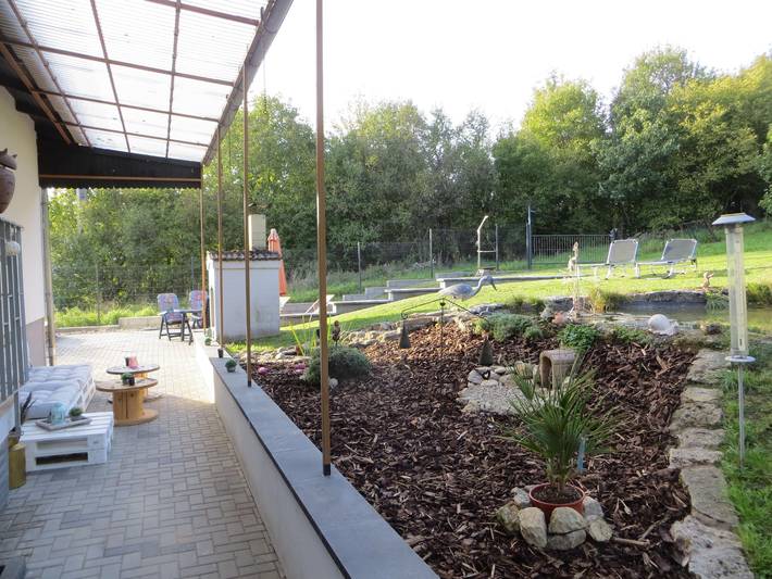 Hütte für 4 Personen, mit Ausblick und Garten, kinderfreundlich im Saarland - 3