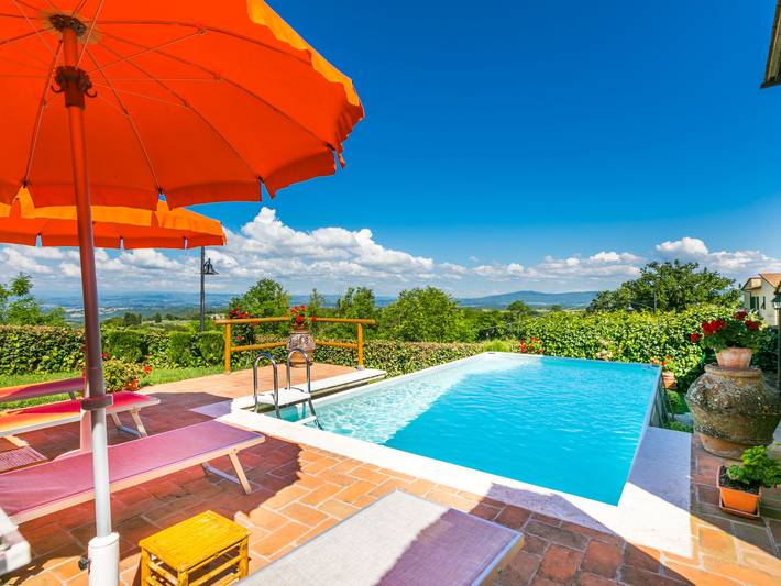 Ferienhaus für 6 Personen, mit Garten und Ausblick in San Gimignano - 2