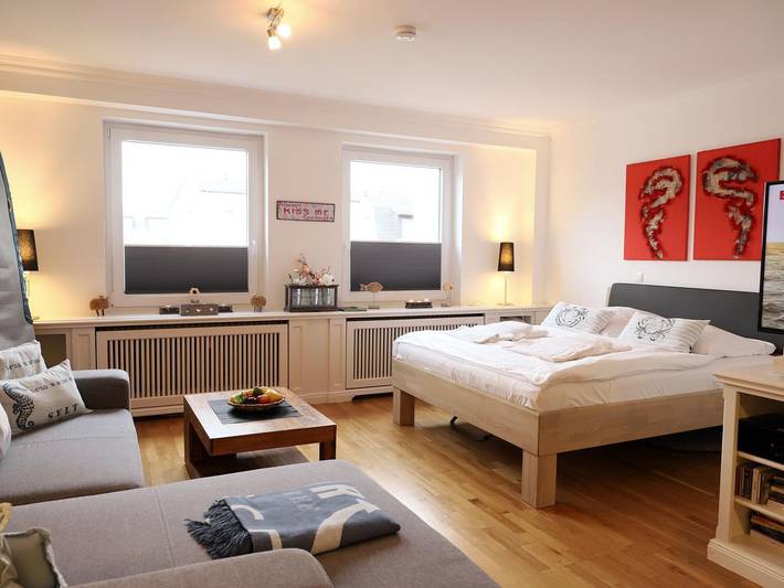 Ganze Wohnung, Zentrales First-Class-Appartement „Strandstraße 6“ für 3 Personen in Westerland in Westerland, Sylt (Gemeinde)