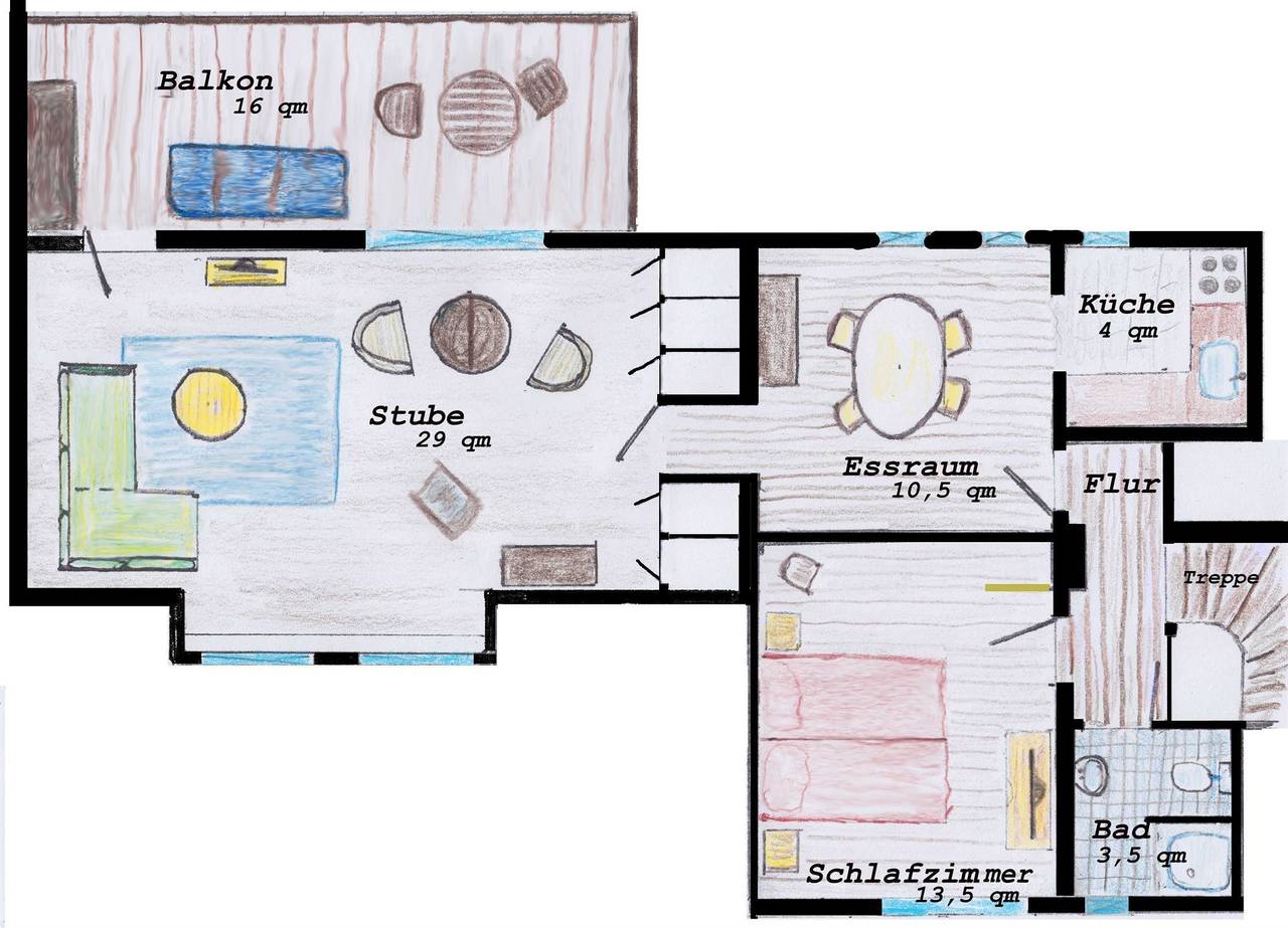 Ganze Ferienwohnung, Feddersen's Ferienwohnung in Harrislee, Flensburger Förde