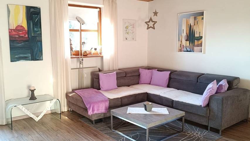 Ferienwohnung für 5 Personen, mit Garten und Pool sowie Sauna, mit Haustier in Passauer Land