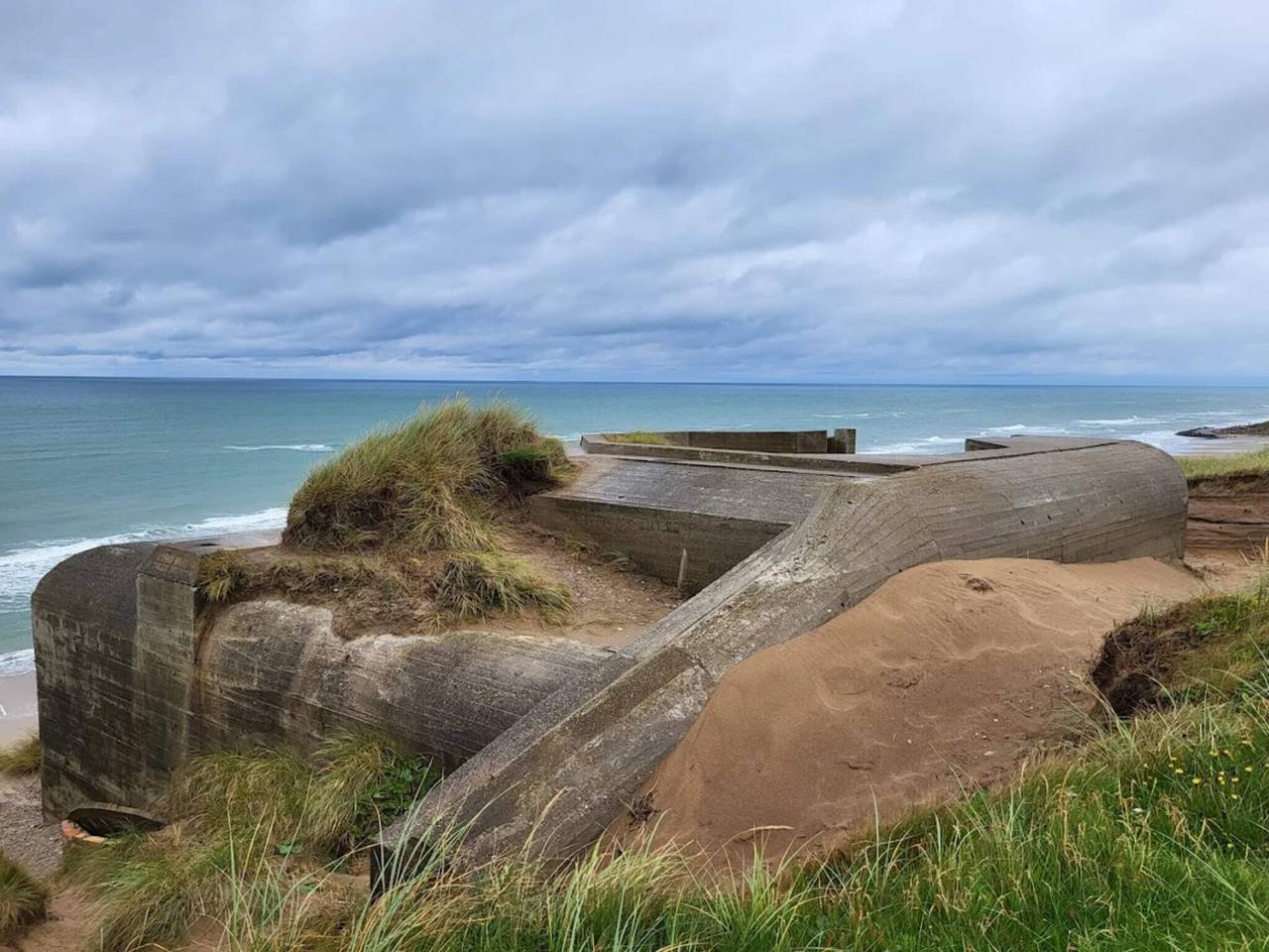 Priestranna chata v borovicovom lese in Løkken, Hjørring region