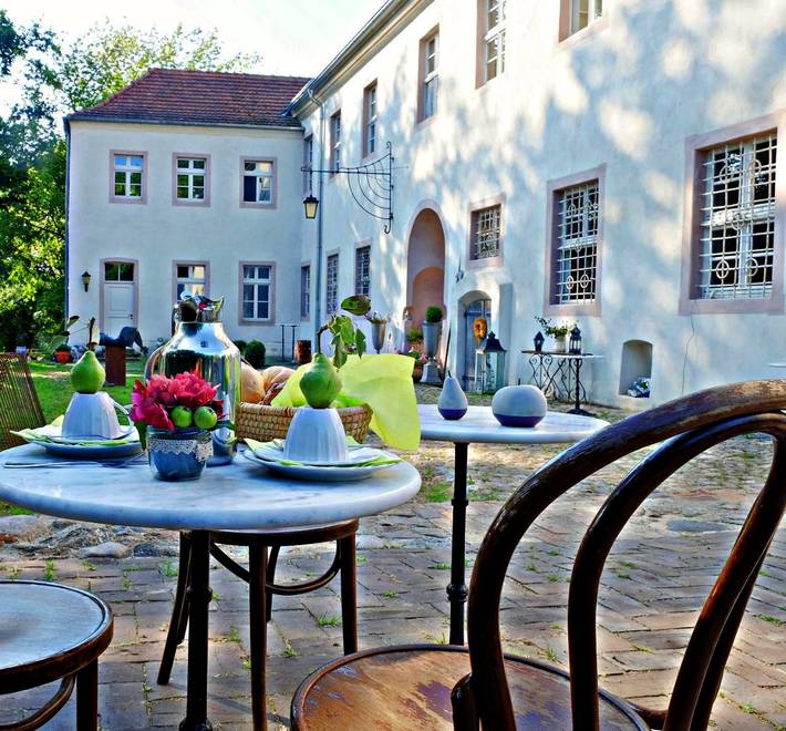 Ferienhaus für 2 Personen, mit Terrasse und Garten